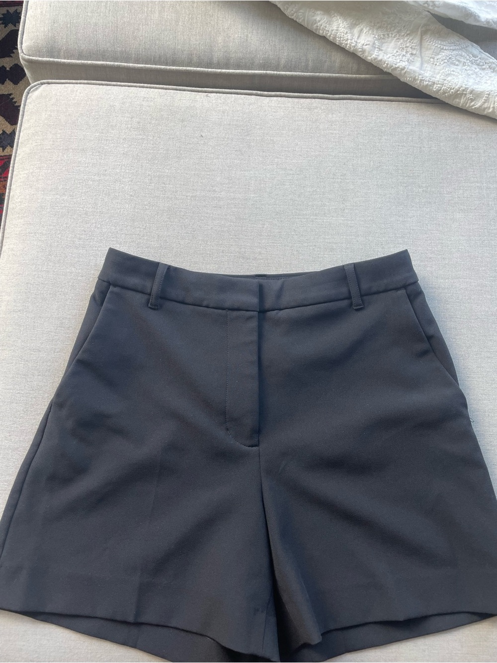Express Editor High Waist Shorts - black